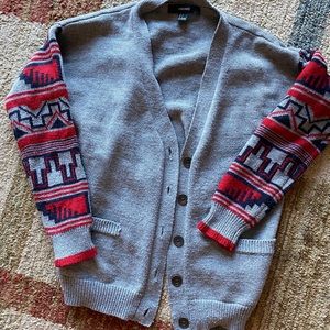 Grey cardigan